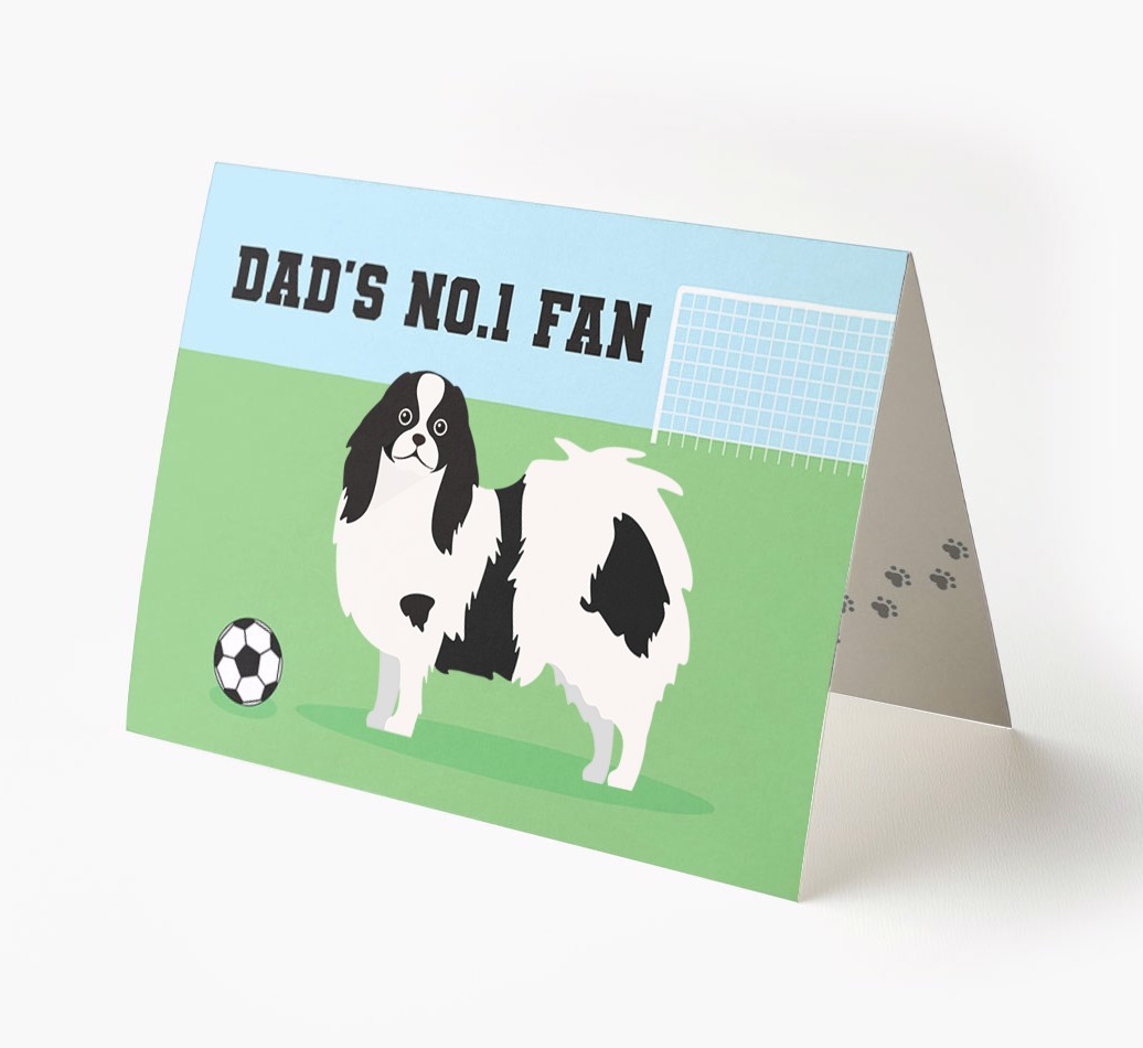 No.1 Fan - Football: Personalised {breedFullName} Card