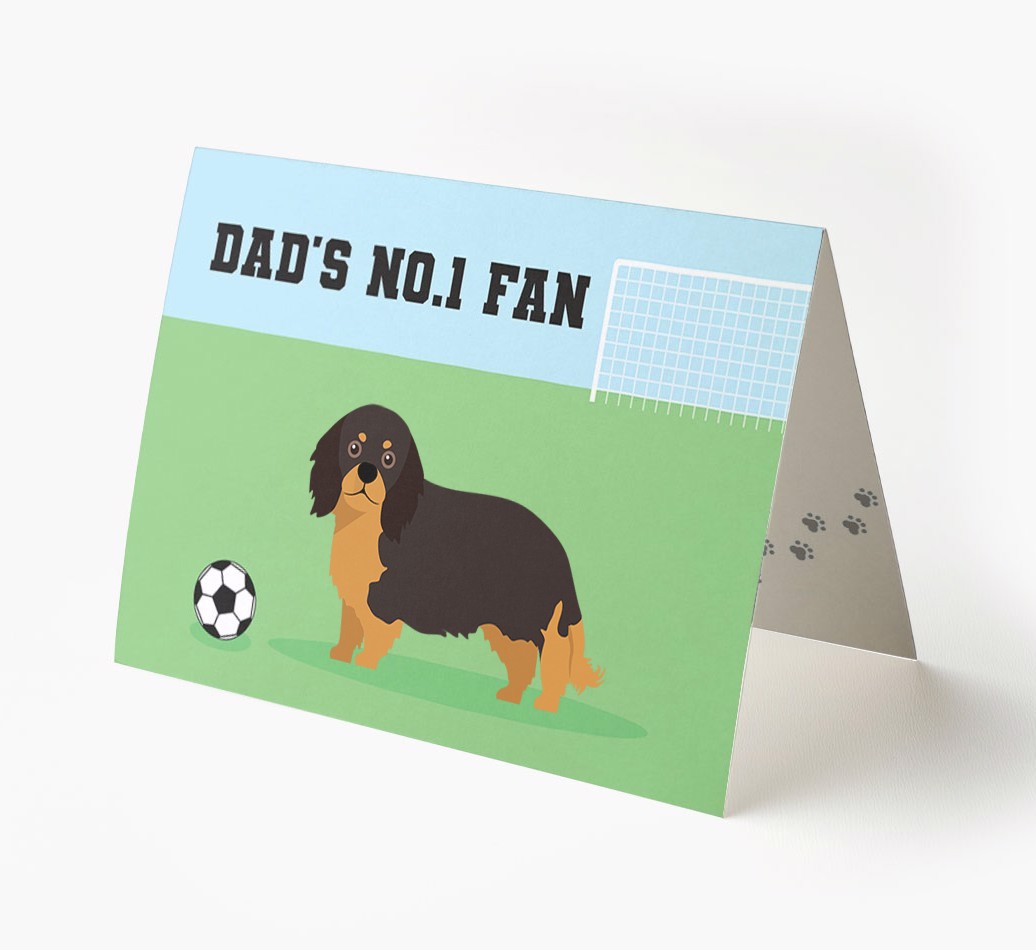 No.1 Fan - Football: Personalised {breedFullName} Card