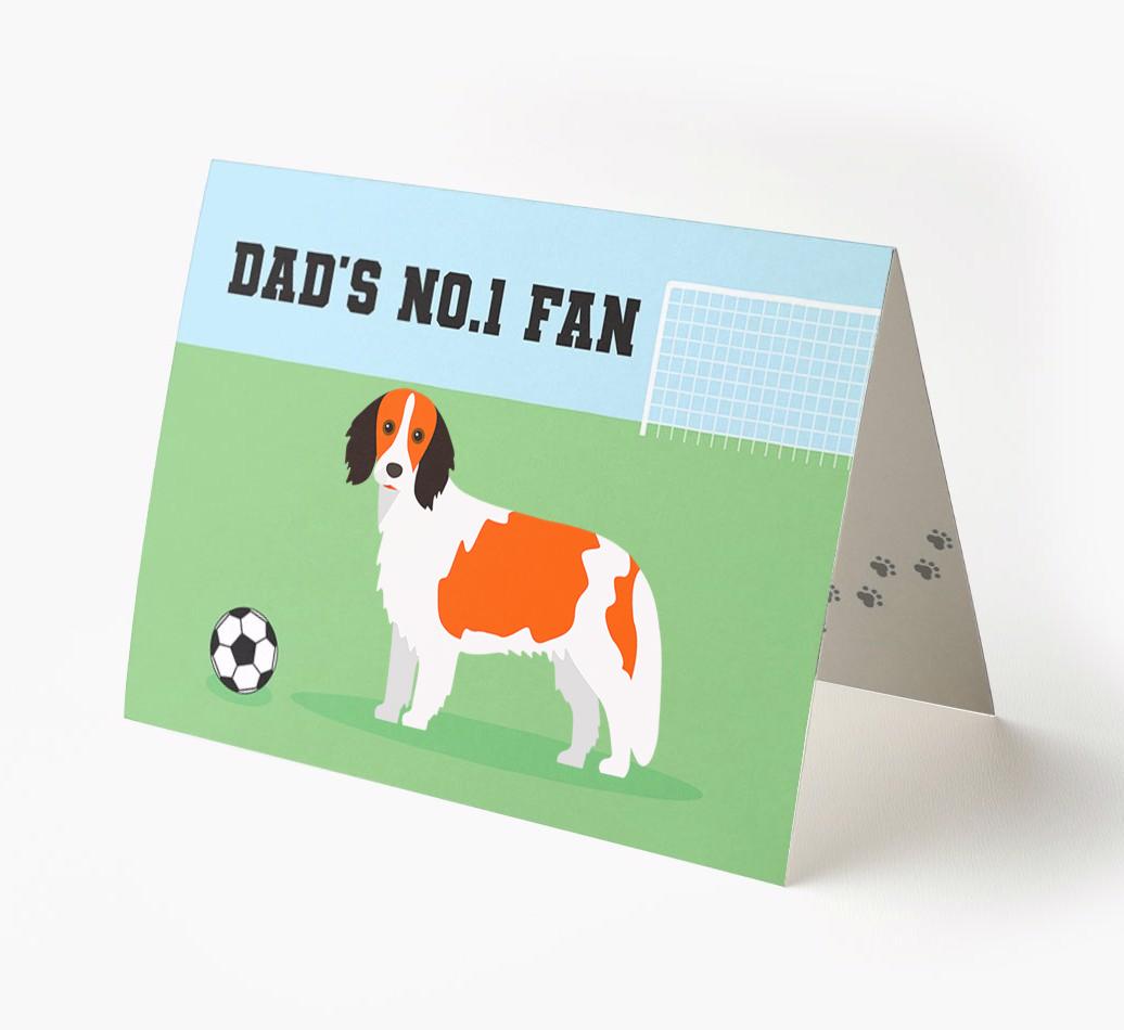 No.1 Fan - Football: Personalised {breedFullName} Card