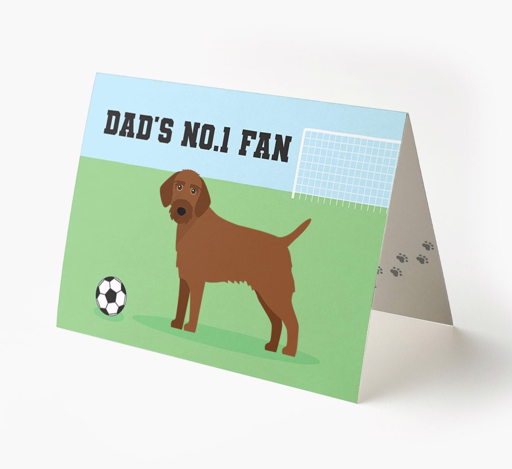 No.1 Fan - Football: Personalised {breedFullName} Card
