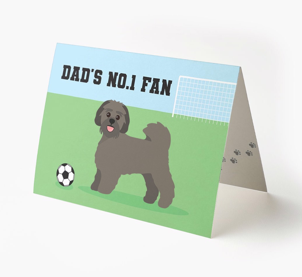 No.1 Fan - Football: Personalised {breedFullName} Card