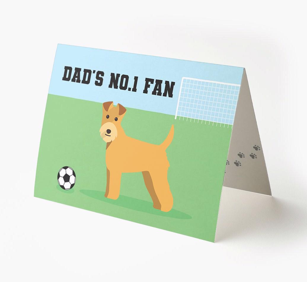 No.1 Fan - Football: Personalised {breedFullName} Card