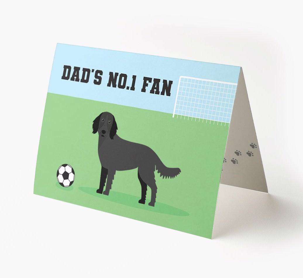 No.1 Fan - Football: Personalised {breedFullName} Card