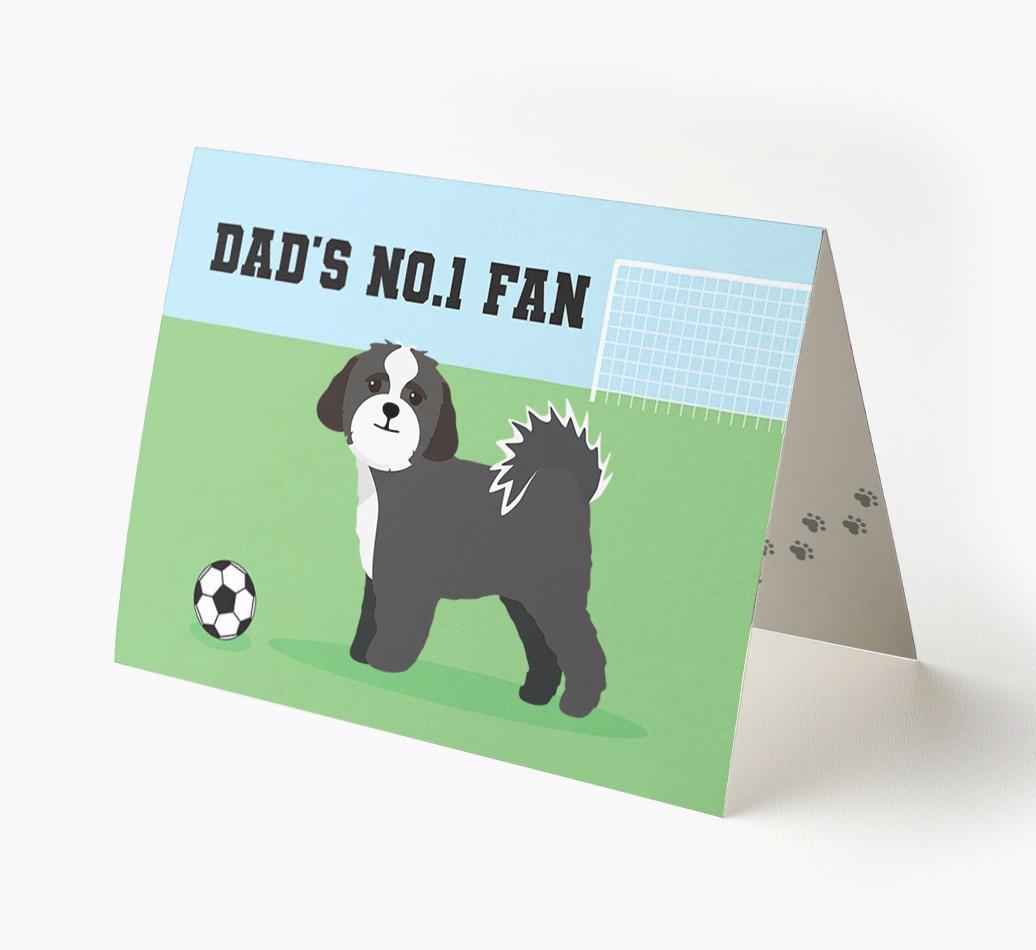 No.1 Fan - Football: Personalised {breedFullName} Card
