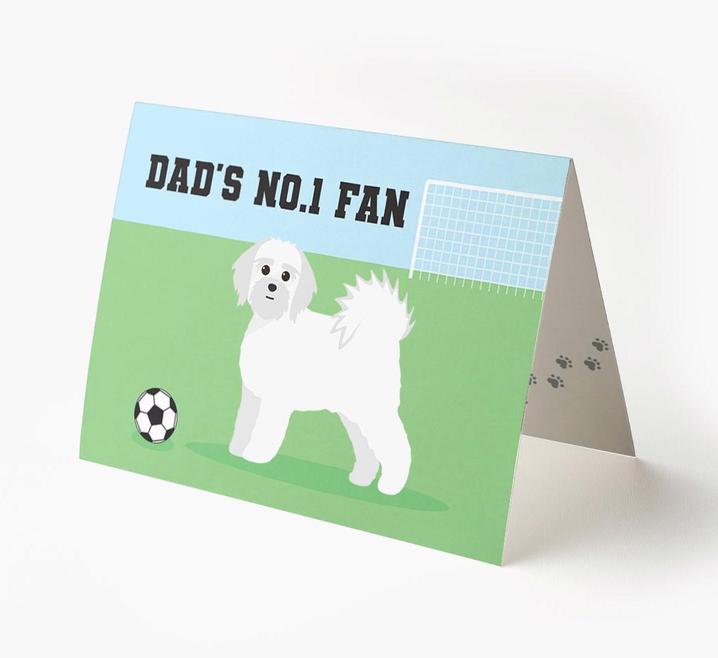 No.1 Fan - Football: Personalised {breedFullName} Card