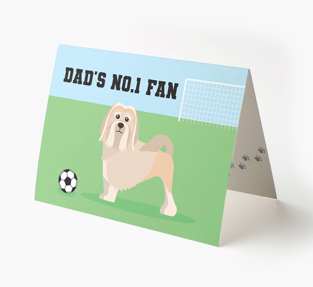 No.1 Fan - Football: Personalised {breedFullName} Card