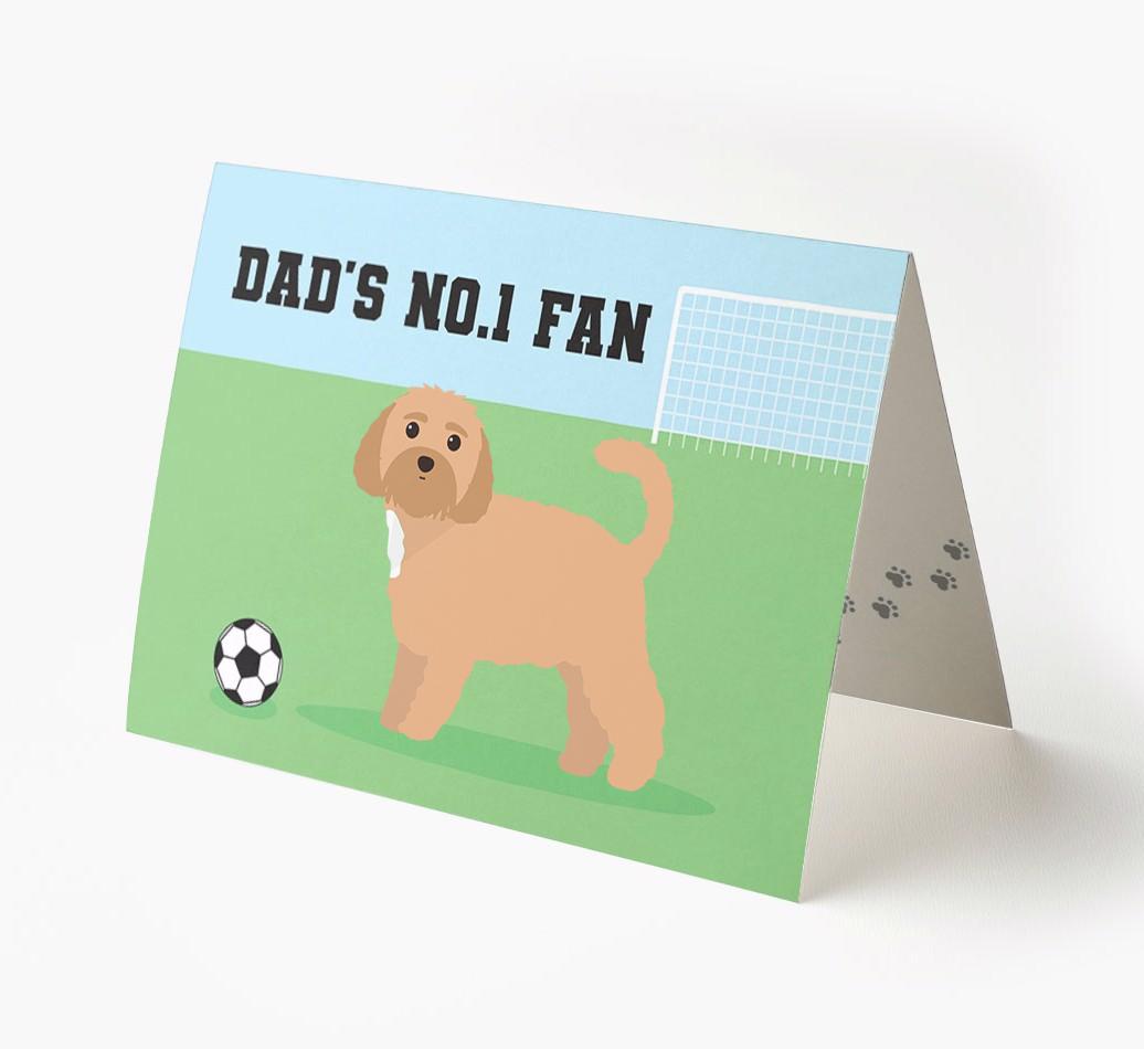 No.1 Fan - Football: Personalised {breedFullName} Card