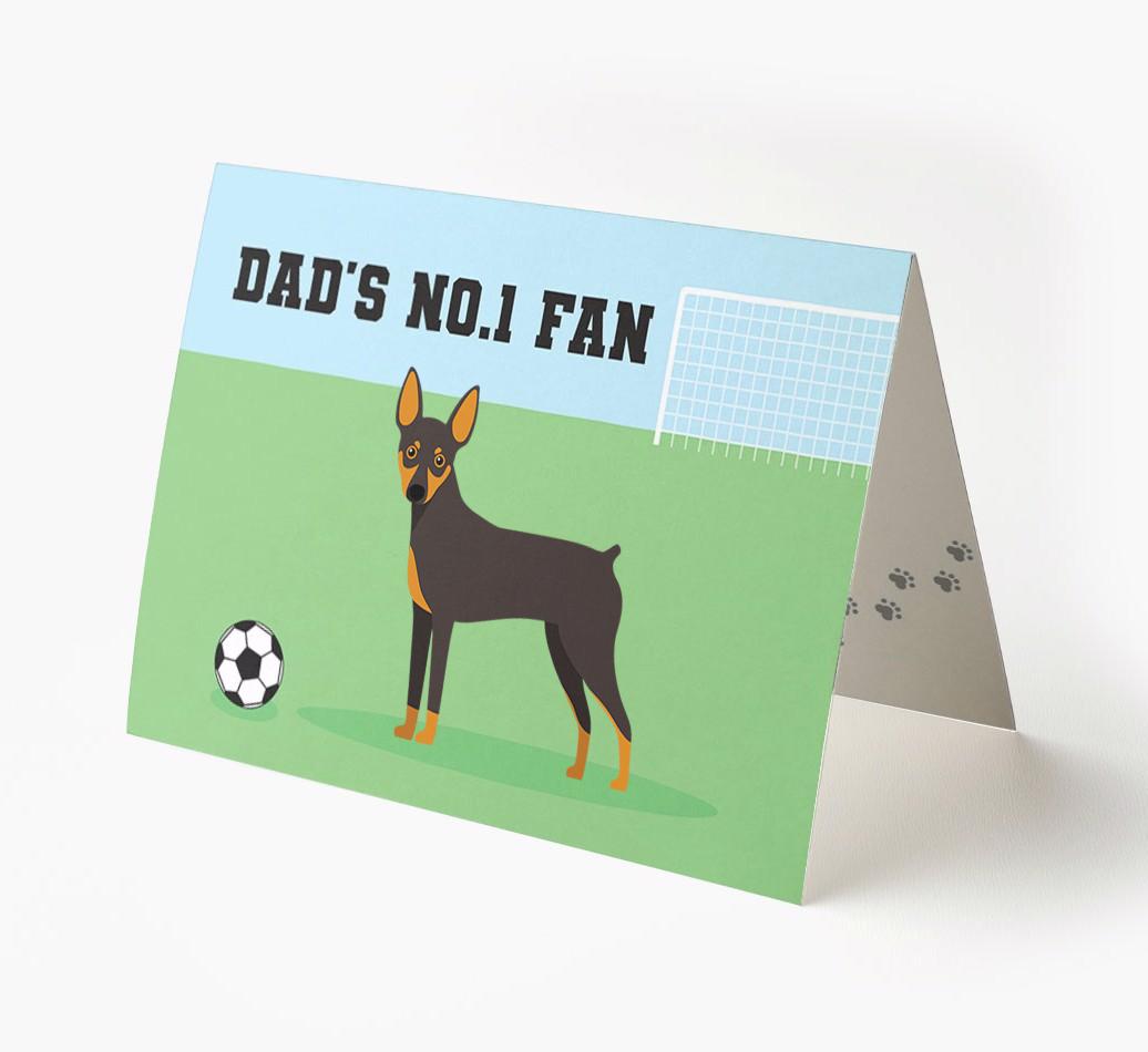 No.1 Fan - Football: Personalised {breedFullName} Card