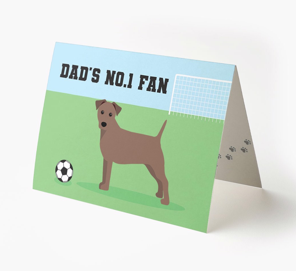 No.1 Fan - Football: Personalised {breedFullName} Card