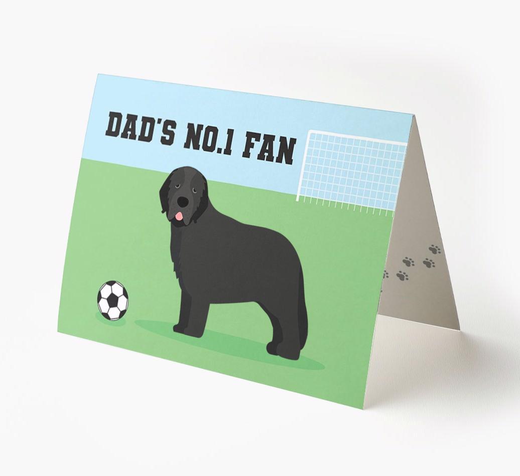 No.1 Fan - Football: Personalised {breedFullName} Card