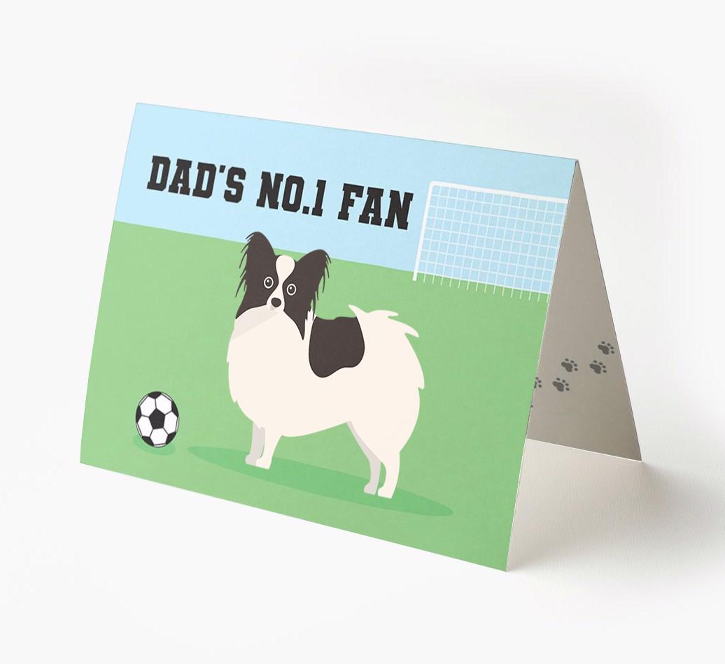 No.1 Fan - Football: Personalised {breedFullName} Card