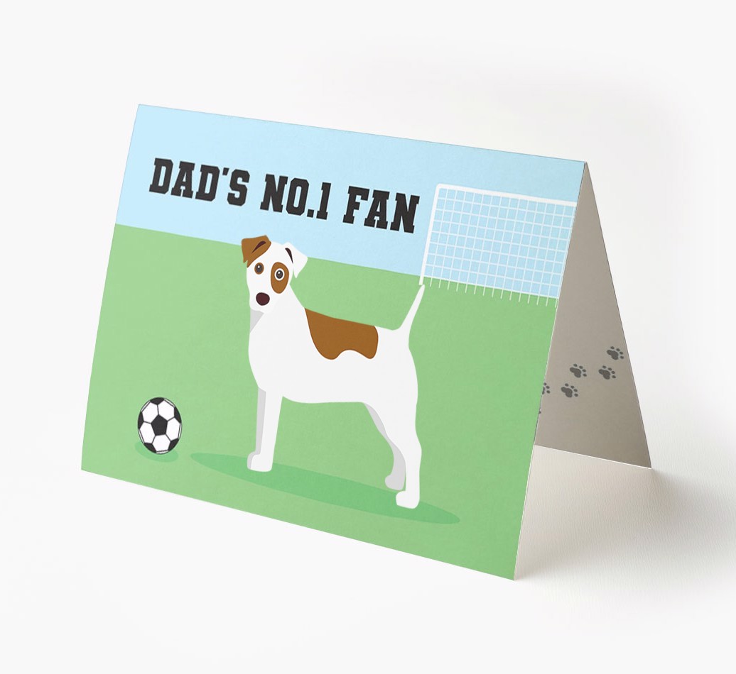 No.1 Fan - Football: Personalised {breedFullName} Card