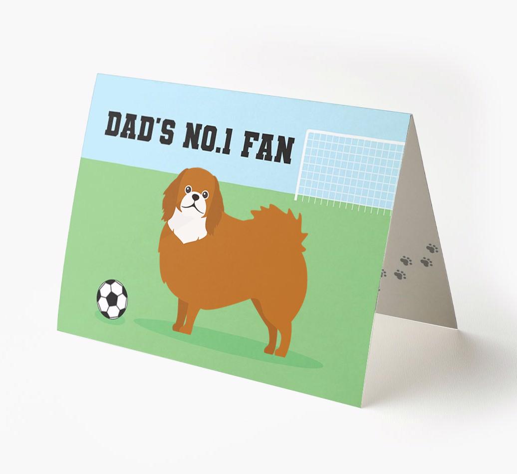 No.1 Fan - Football: Personalised {breedFullName} Card