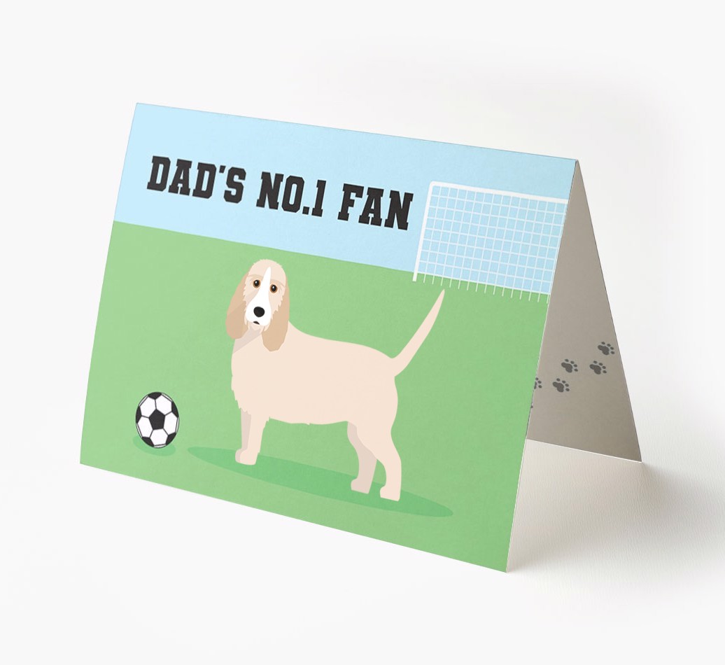 No.1 Fan - Football: Personalised {breedFullName} Card