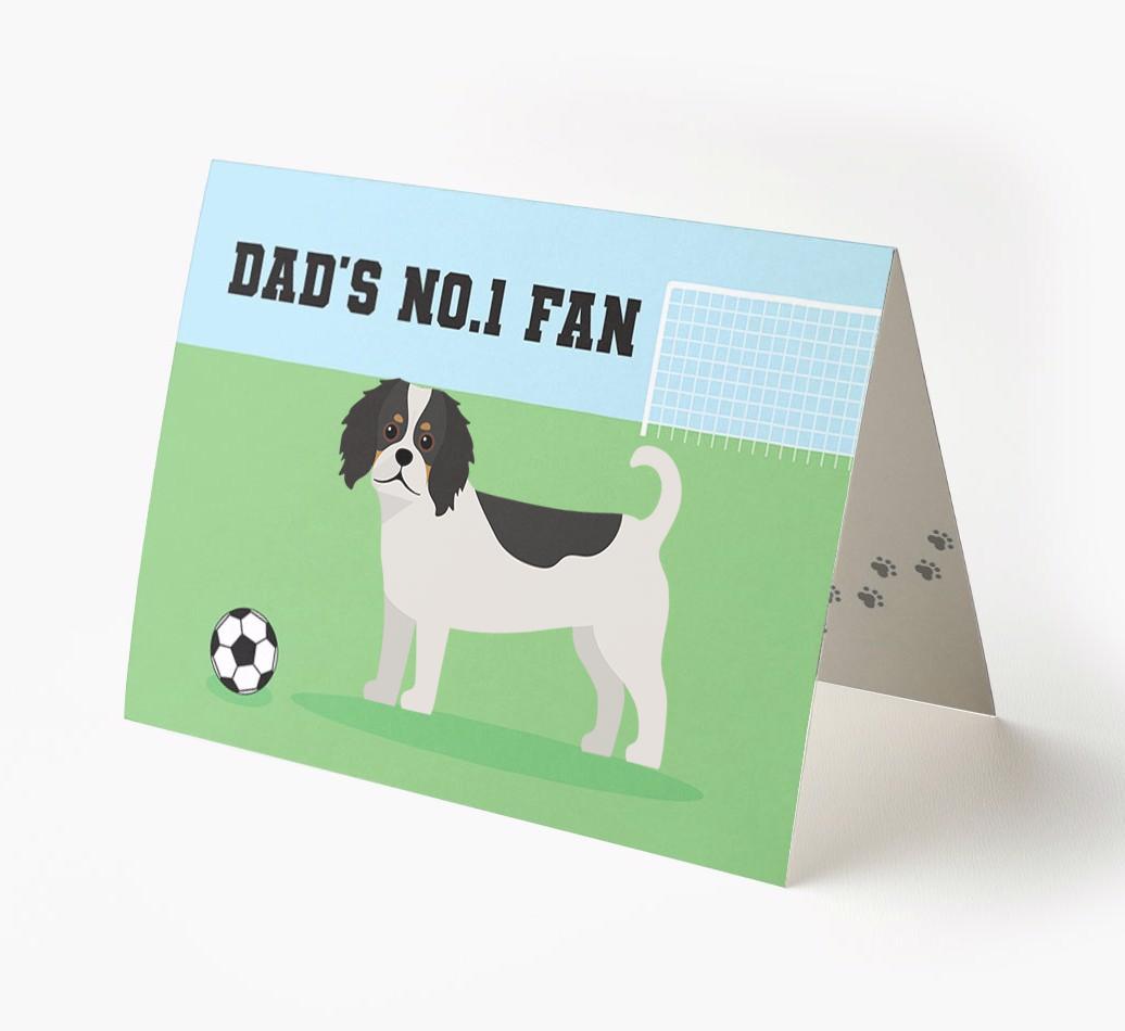 No.1 Fan - Football: Personalised {breedFullName} Card