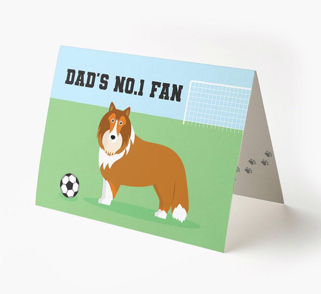 No.1 Fan - Football: Personalised {breedFullName} Card