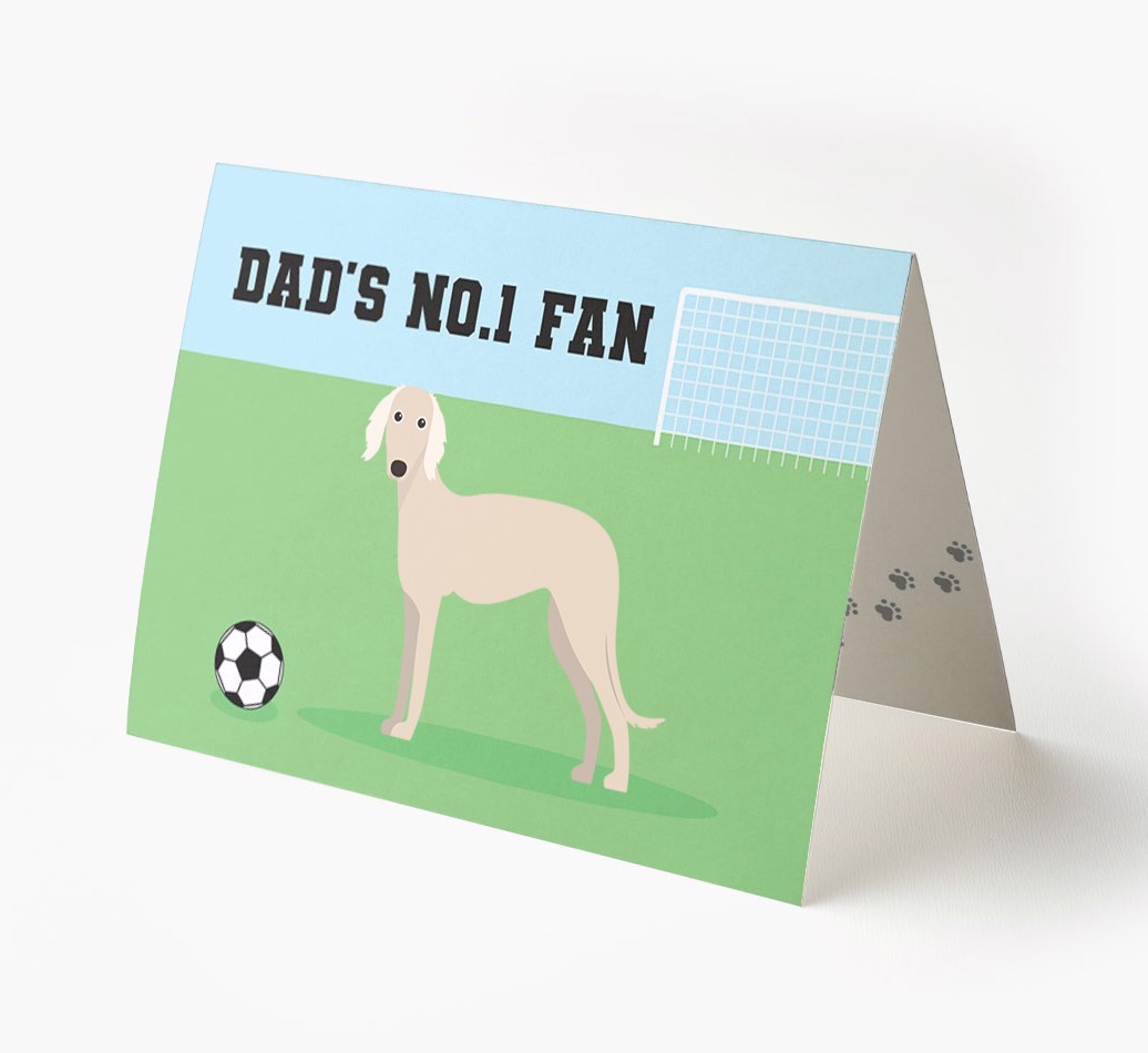 No.1 Fan - Football: Personalised {breedFullName} Card