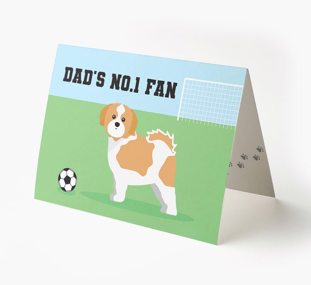 No.1 Fan - Football: Personalised {breedFullName} Card