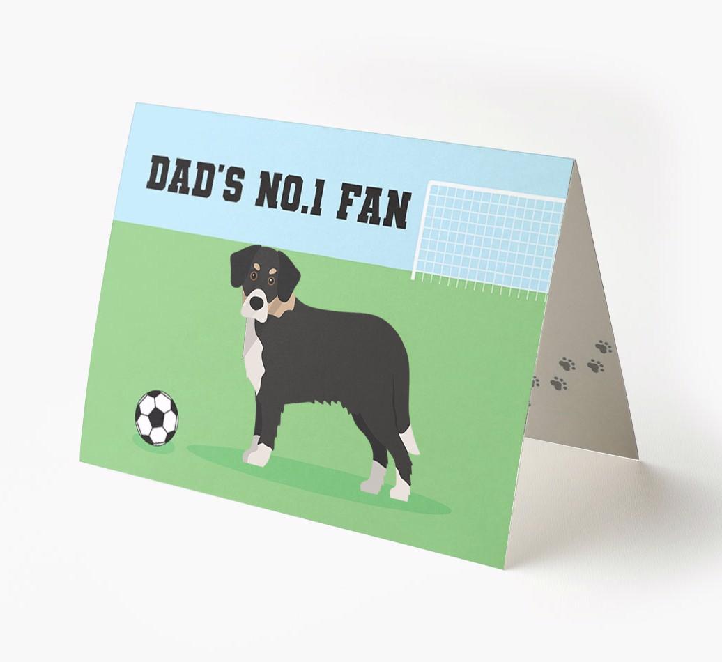 No.1 Fan - Football: Personalised {breedFullName} Card