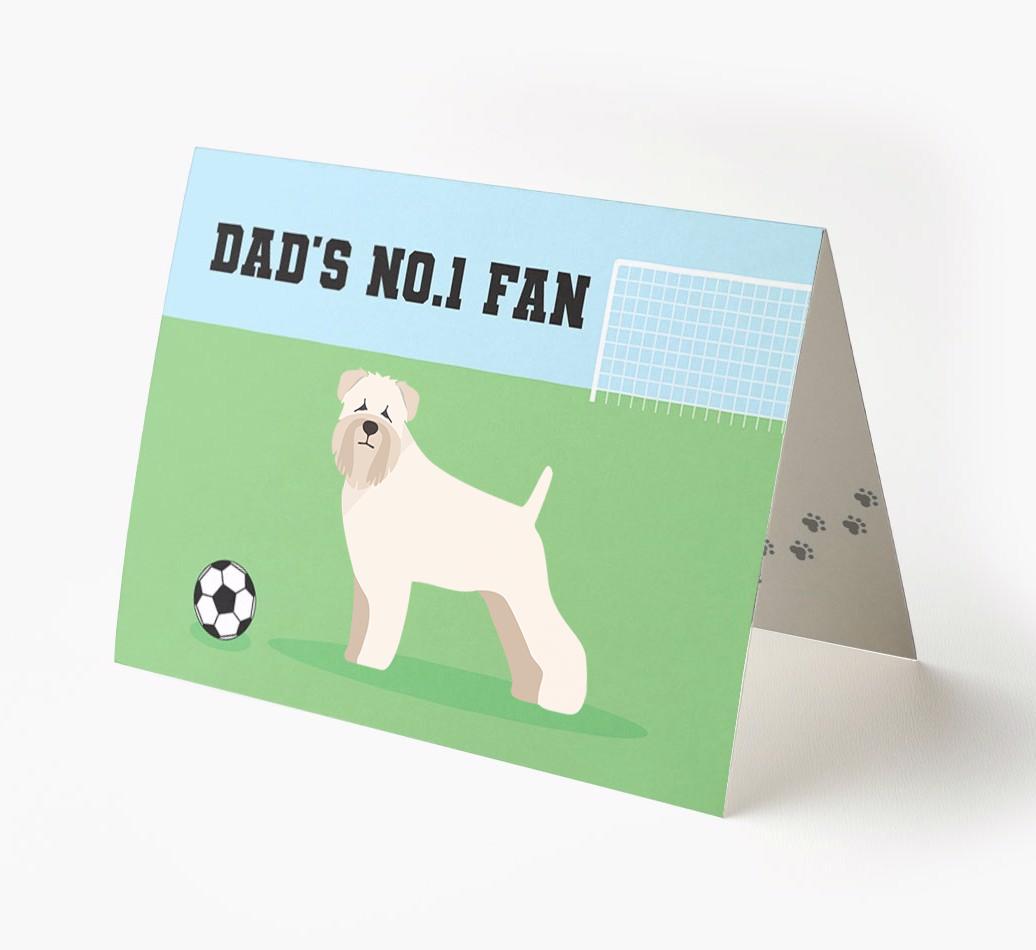 No.1 Fan - Football: Personalised {breedFullName} Card