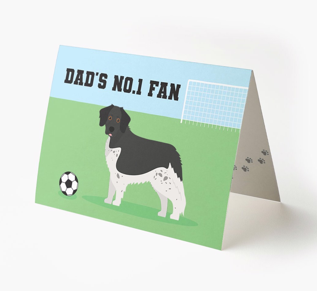 No.1 Fan - Football: Personalised {breedFullName} Card