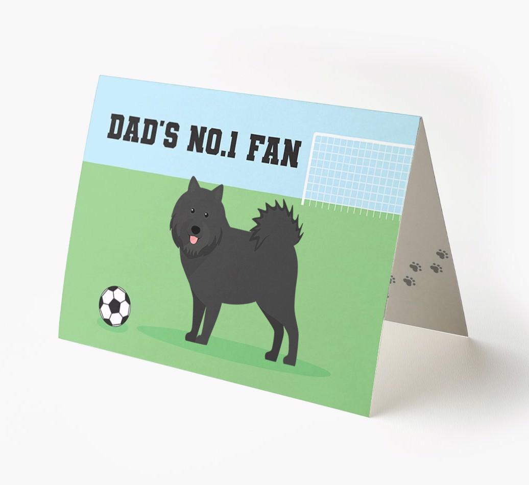 No.1 Fan - Football: Personalised {breedFullName} Card