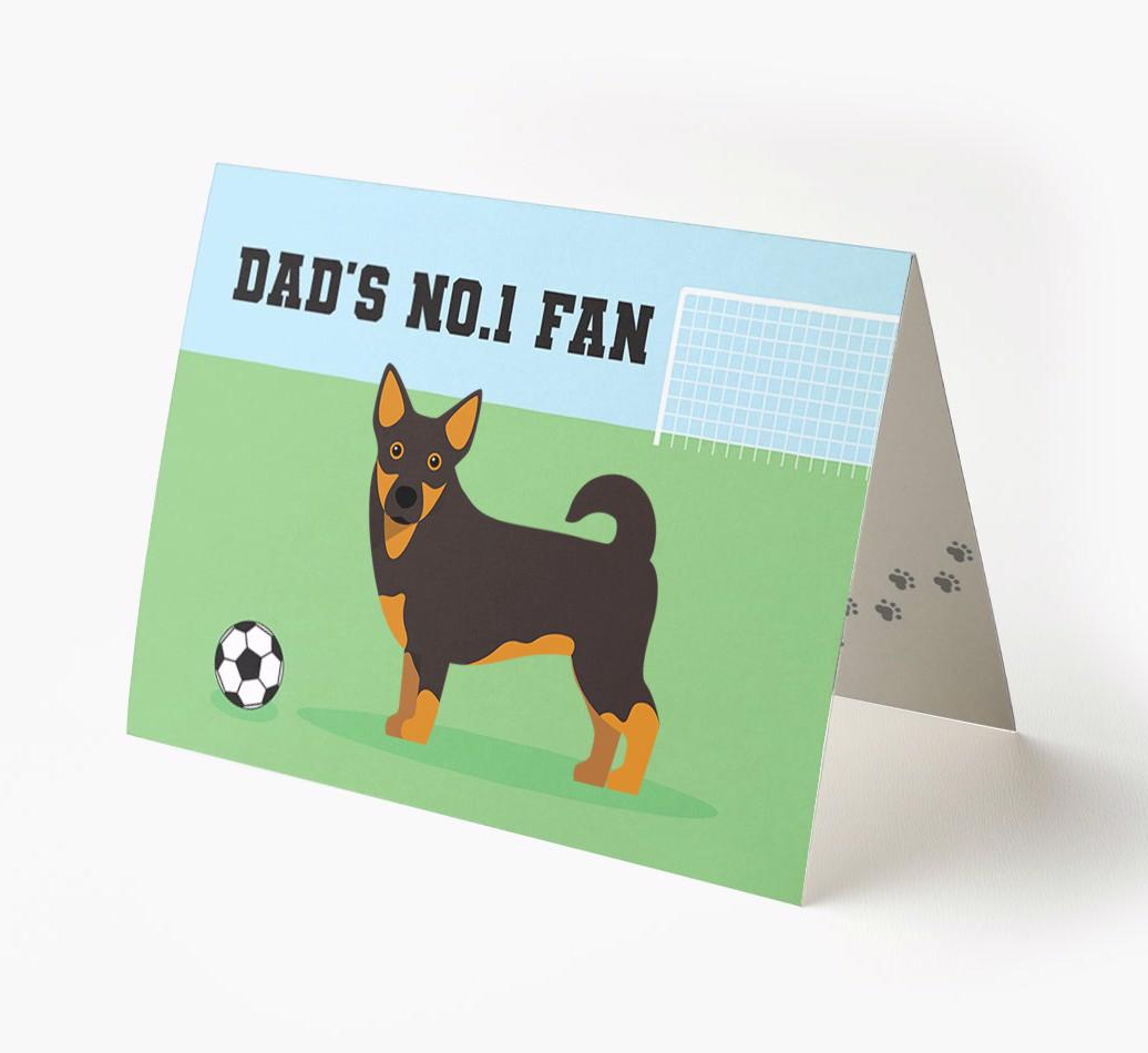No.1 Fan - Football: Personalised {breedFullName} Card