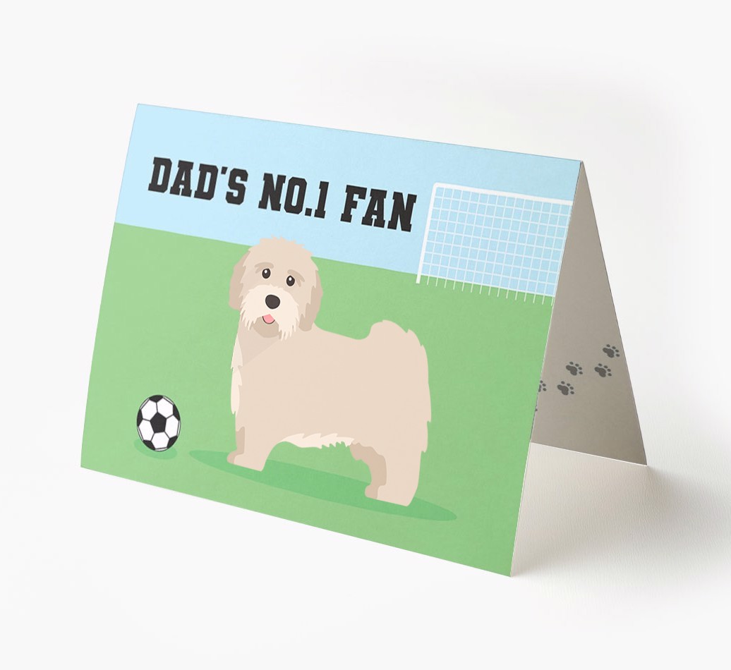 No.1 Fan - Football: Personalised {breedFullName} Card