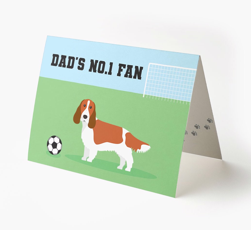 No.1 Fan - Football: Personalised {breedFullName} Card