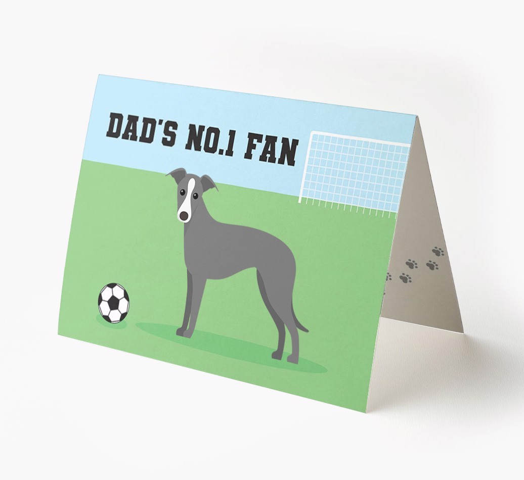 No.1 Fan - Football: Personalised {breedFullName} Card