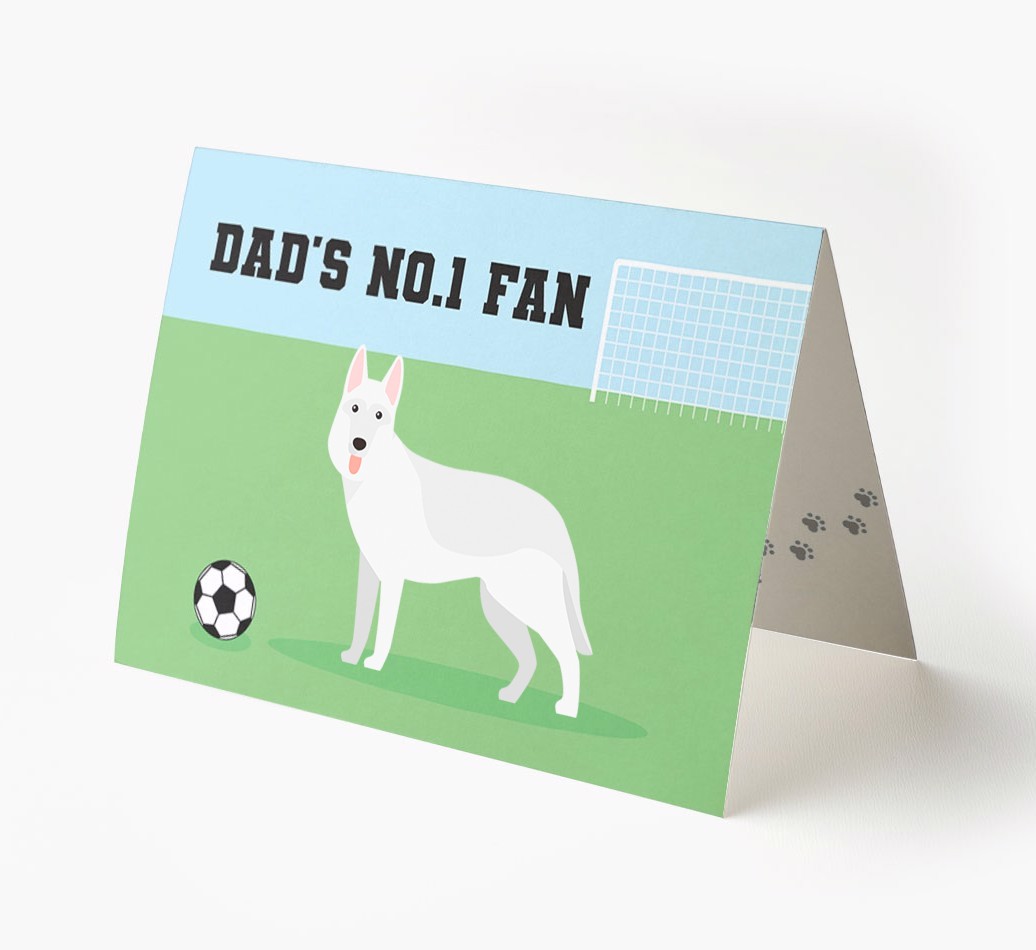 No.1 Fan - Football: Personalised {breedFullName} Card