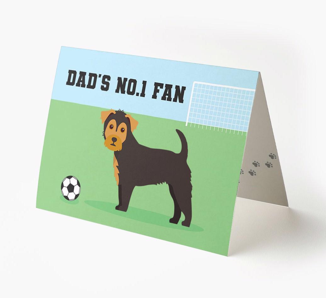No.1 Fan - Football: Personalised {breedFullName} Card
