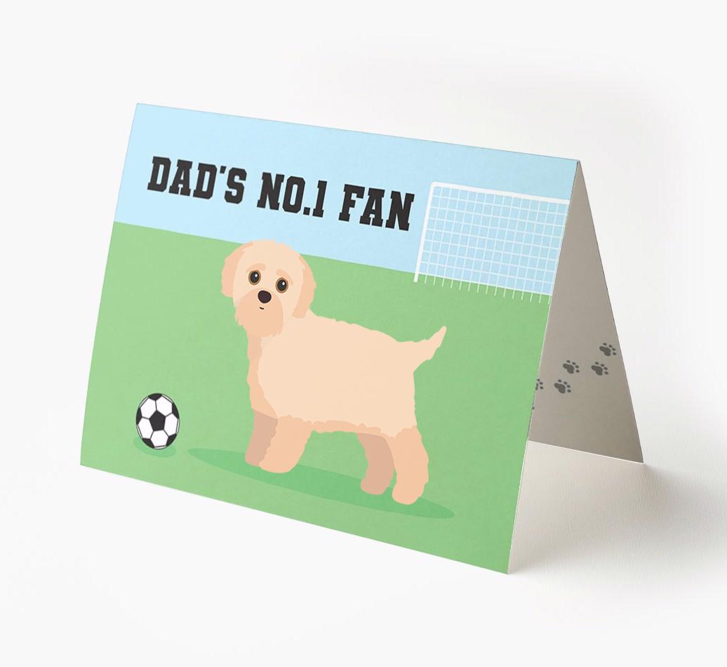 No.1 Fan - Football: Personalised {breedFullName} Card