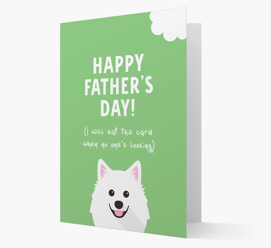 Happy Father's Day: Personalised {breedFullName} Card