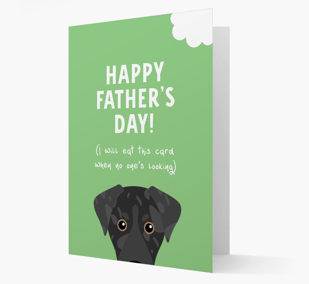 Happy Father's Day: Personalised {breedFullName} Card