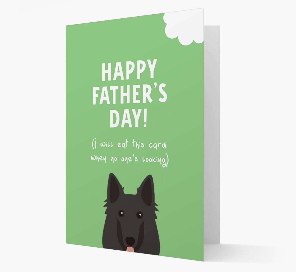 Happy Father's Day: Personalised {breedFullName} Card