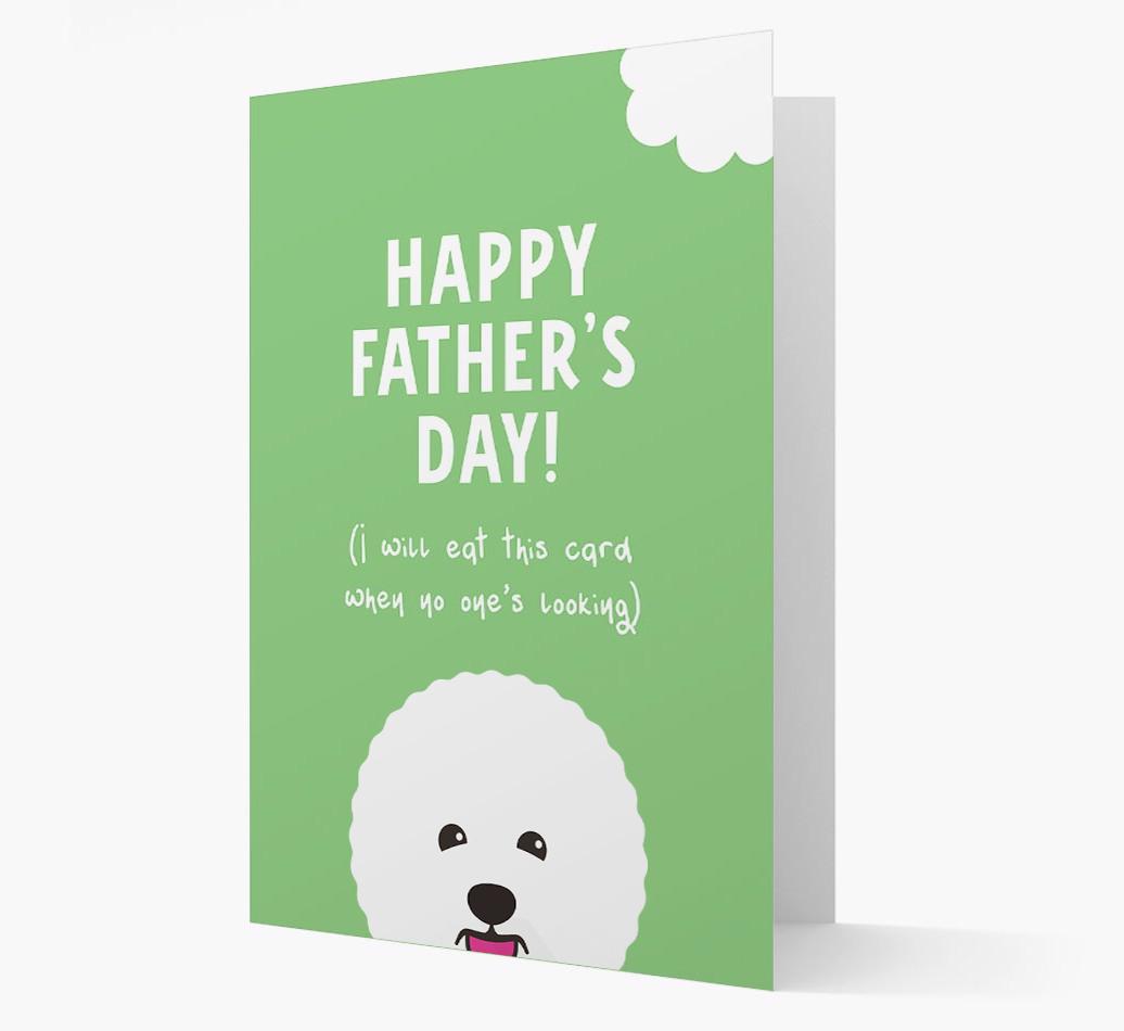 Happy Father's Day: Personalised {breedFullName} Card