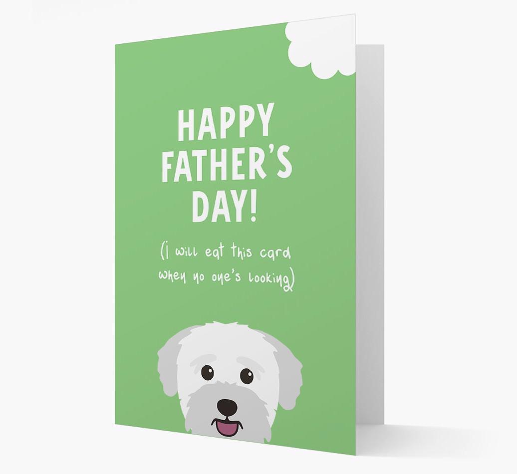 Happy Father's Day: Personalised {breedFullName} Card