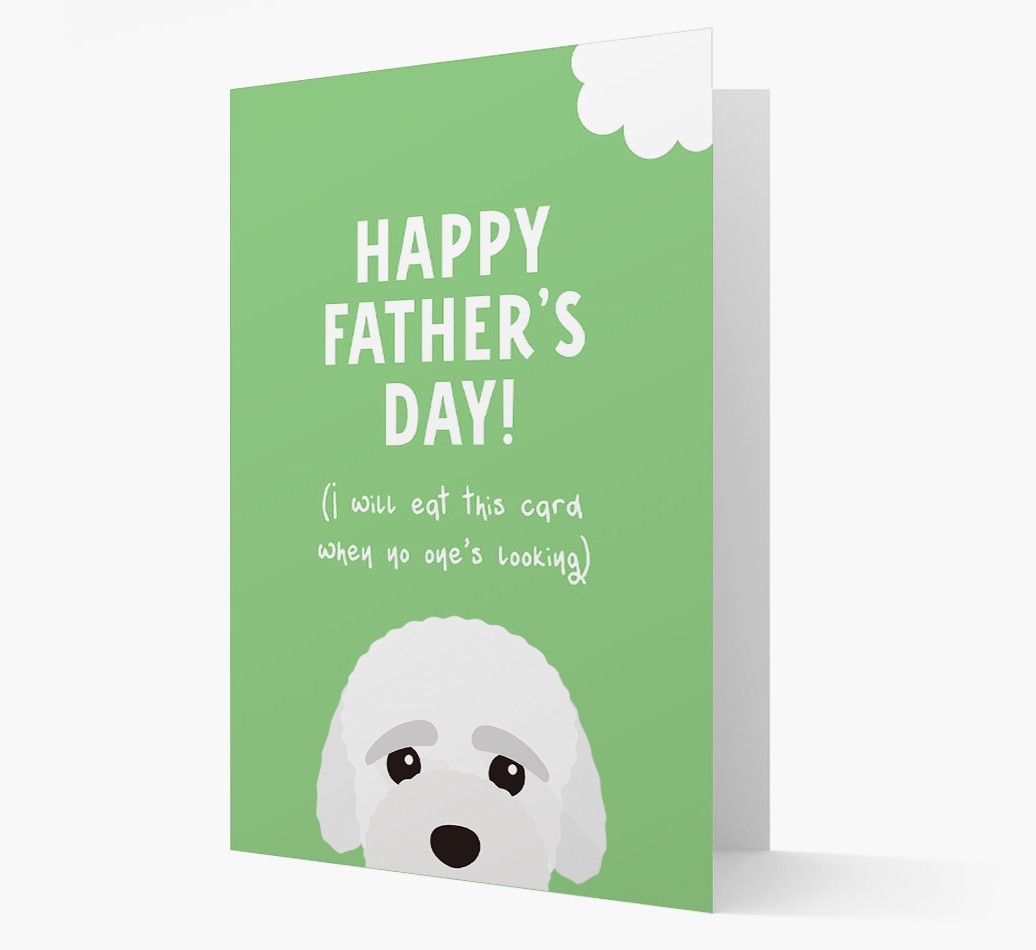 Happy Father's Day: Personalised {breedFullName} Card