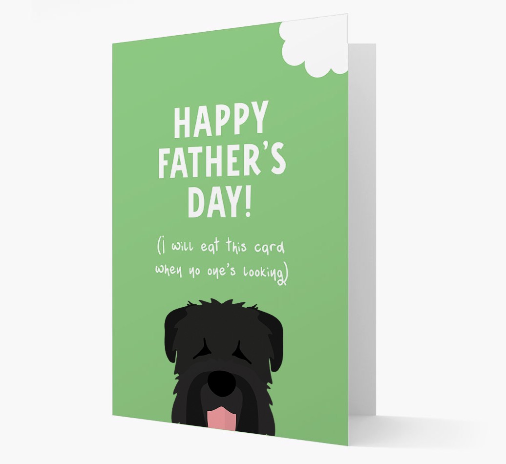 Happy Father's Day: Personalised {breedFullName} Card