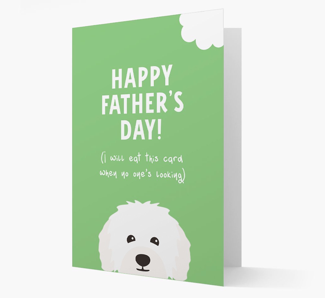 Happy Father's Day: Personalised {breedFullName} Card