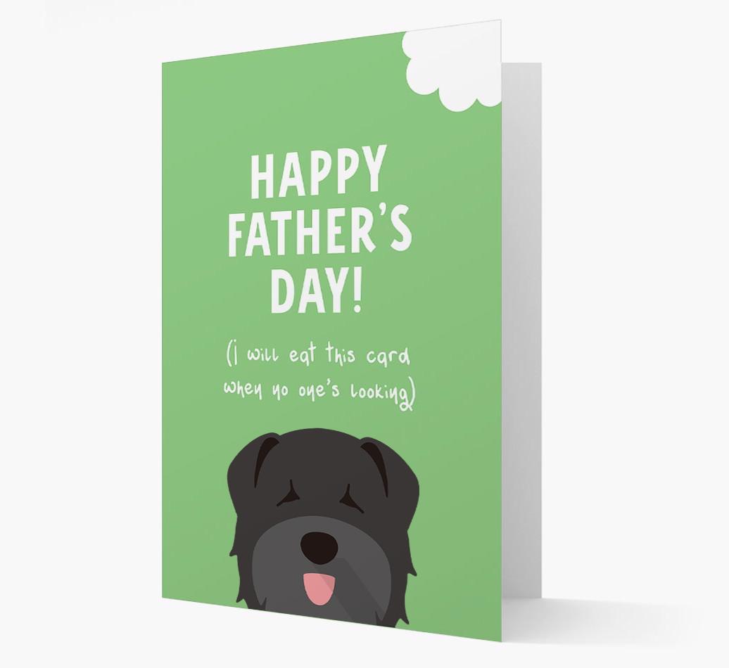 Happy Father's Day: Personalised {breedFullName} Card