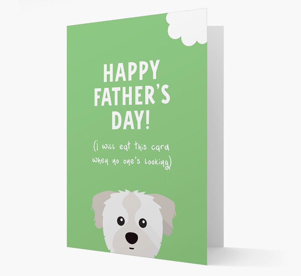 Happy Father's Day: Personalised {breedFullName} Card