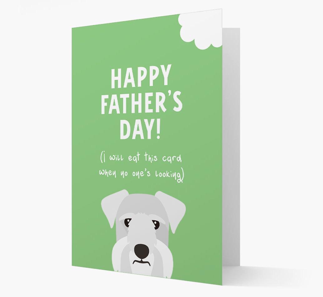 Happy Father's Day: Personalised {breedFullName} Card