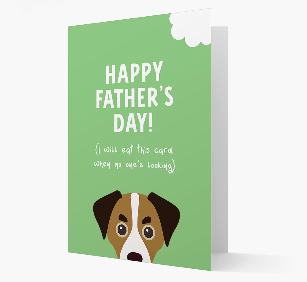 Happy Father's Day: Personalised {breedFullName} Card
