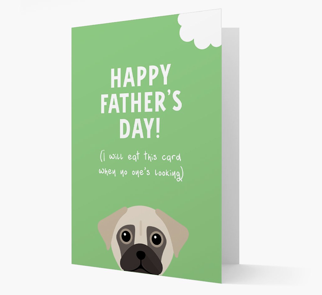 Happy Father's Day: Personalised {breedFullName} Card