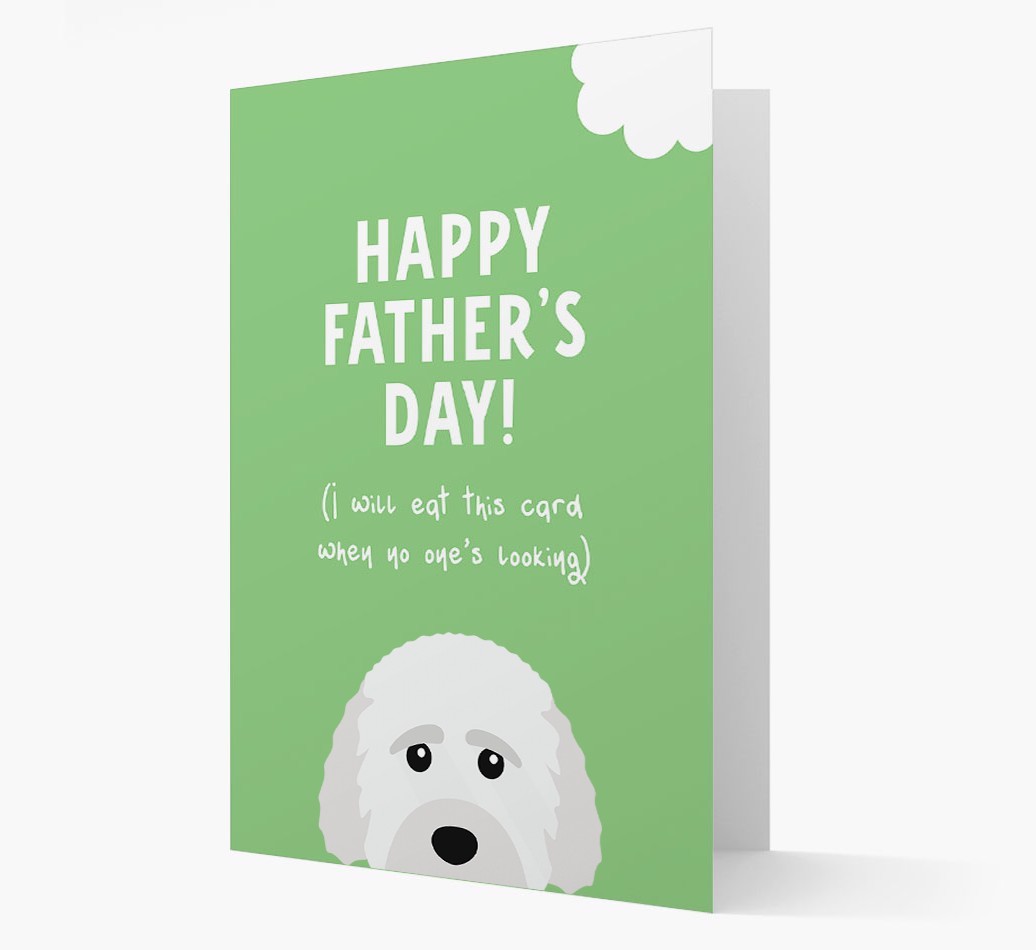 Happy Father's Day: Personalised {breedFullName} Card