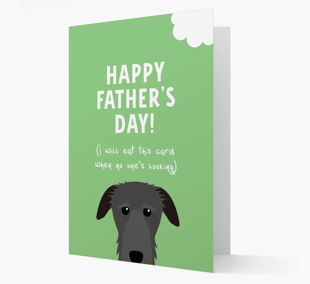 Happy Father's Day: Personalised {breedFullName} Card