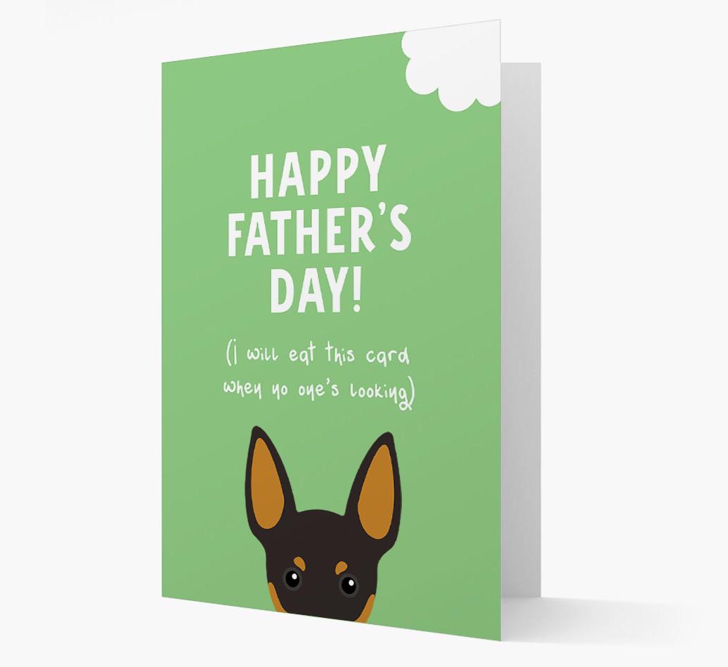 Happy Father's Day: Personalised {breedFullName} Card