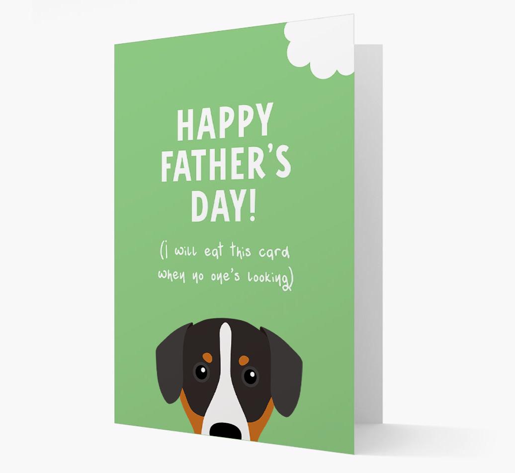 Happy Father's Day: Personalised {breedFullName} Card